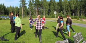 Ratsastajan lihashuoltoa