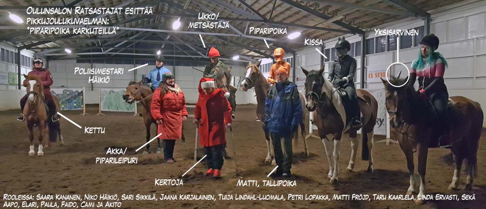 Piparipoika karkuteillä
